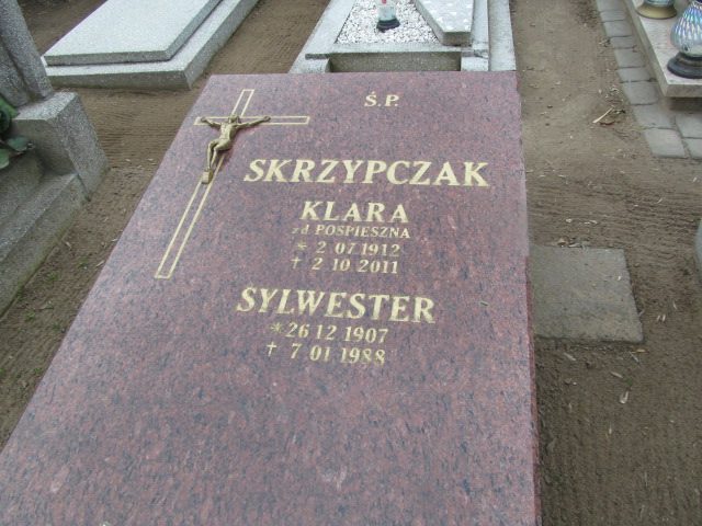 Klara Skrzypczak 1912 Wronki Św. Katarzyny - Grobonet - Wyszukiwarka osób pochowanych