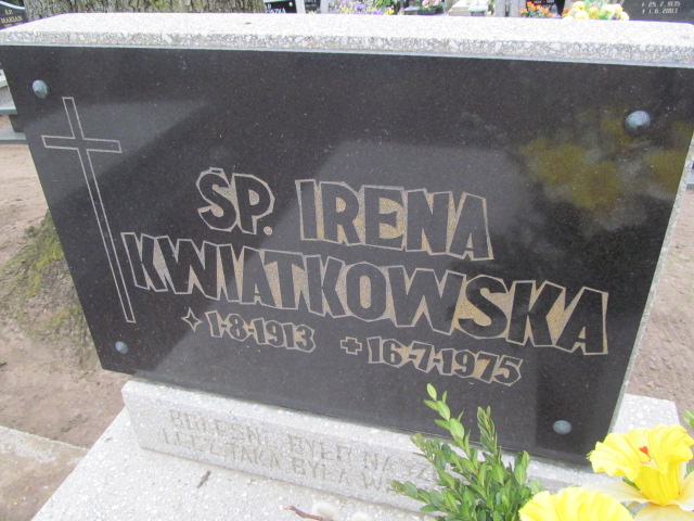 Irena Skrzypczak 1946 Wronki Św. Katarzyny - Grobonet - Wyszukiwarka osób pochowanych