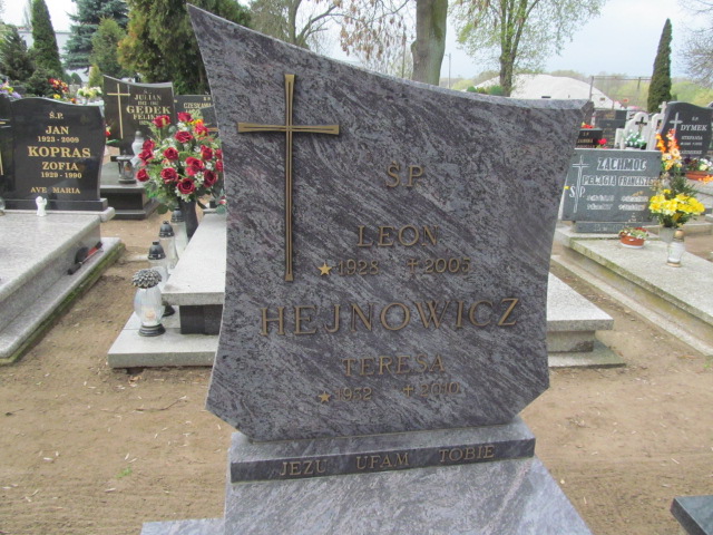 Teresa Hejnowicz 1932 Wronki Św. Katarzyny - Grobonet - Wyszukiwarka osób pochowanych