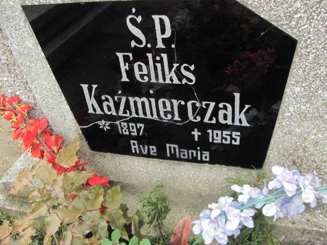 Feliks Kaźmierczak 1896 Wronki Św. Katarzyny - Grobonet - Wyszukiwarka osób pochowanych