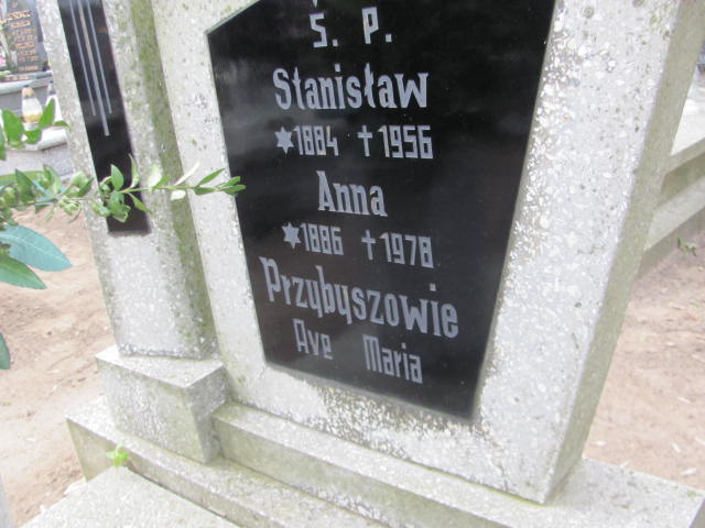 Anna Przybysz 1883 Wronki Św. Katarzyny - Grobonet - Wyszukiwarka osób pochowanych