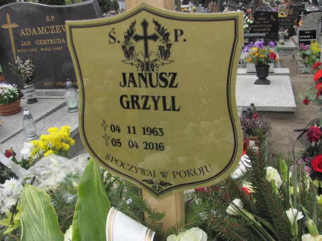 Janusz Grzyll 1963 Wronki Św. Katarzyny - Grobonet - Wyszukiwarka osób pochowanych