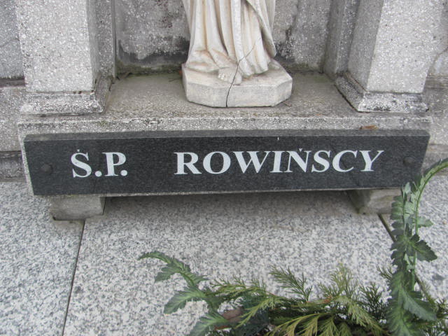 Stanisława Rowińska 1879 Wronki Św. Katarzyny - Grobonet - Wyszukiwarka osób pochowanych