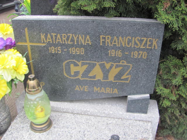 Katarzyna Czyż 1946 Wronki Św. Katarzyny - Grobonet - Wyszukiwarka osób pochowanych