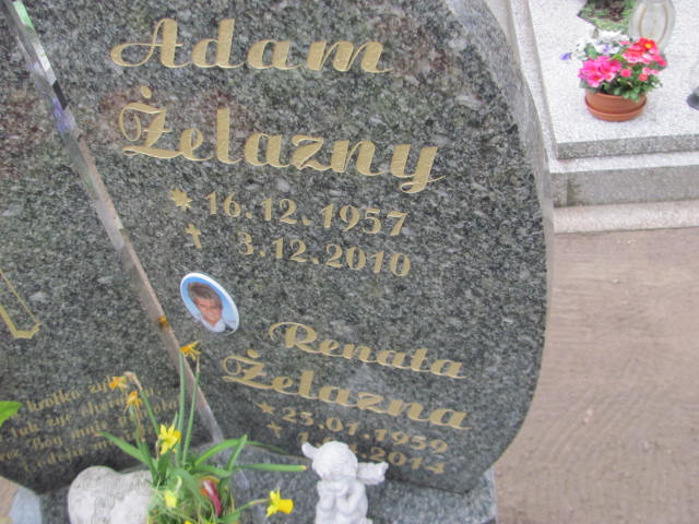 Adam Żelazny 1957 Wronki Św. Katarzyny - Grobonet - Wyszukiwarka osób pochowanych