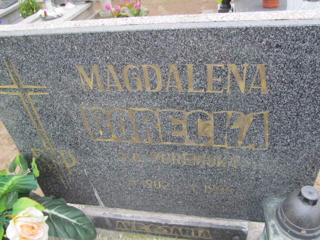 Magdalena Borecka 1901 Wronki Św. Katarzyny - Grobonet - Wyszukiwarka osób pochowanych