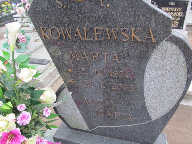 Marta Kowalewska 1924 Wronki Św. Katarzyny - Grobonet - Wyszukiwarka osób pochowanych