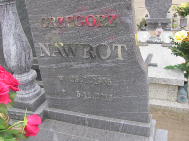 Grzegorz Nawrot 1955 Wronki Św. Katarzyny - Grobonet - Wyszukiwarka osób pochowanych