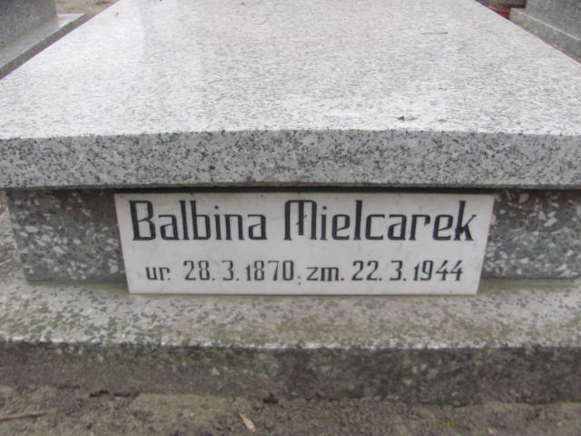 Balbina Mielcarek 1870 Wronki Św. Katarzyny - Grobonet - Wyszukiwarka osób pochowanych
