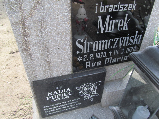 Nadia Pupiec 2012 Wronki Św. Katarzyny - Grobonet - Wyszukiwarka osób pochowanych