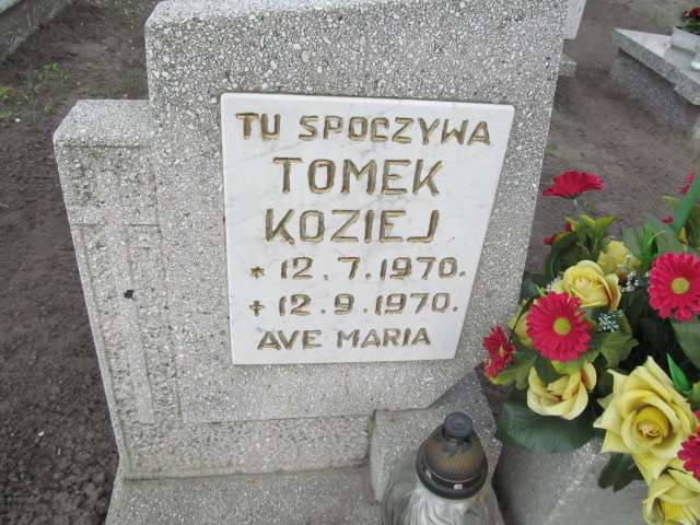Tomasz Kozij 1970 Wronki Św. Katarzyny - Grobonet - Wyszukiwarka osób pochowanych
