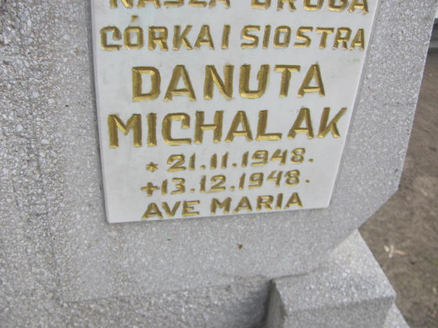 Danuta Michalak 1948 Wronki Św. Katarzyny - Grobonet - Wyszukiwarka osób pochowanych