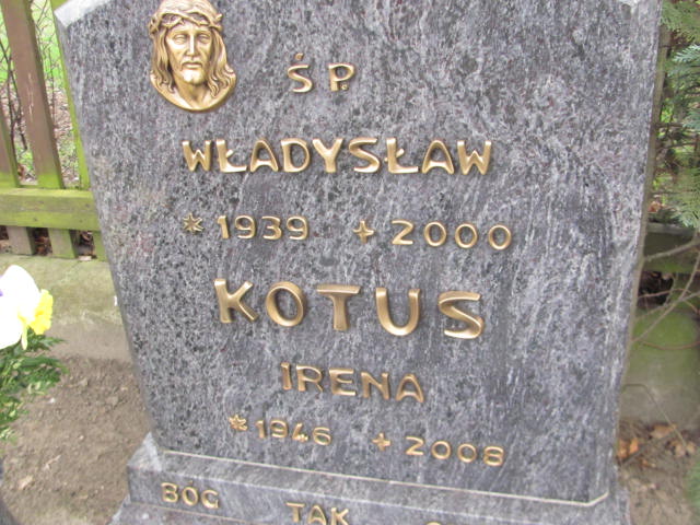 Władysław Kotus 1938 Wronki Św. Katarzyny - Grobonet - Wyszukiwarka osób pochowanych
