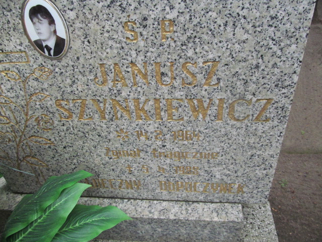 Janusz Szynkiewicz 1964 Wronki Św. Katarzyny - Grobonet - Wyszukiwarka osób pochowanych