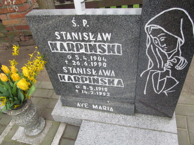 Stanisław Karpiński 1904 Wronki Św. Katarzyny - Grobonet - Wyszukiwarka osób pochowanych